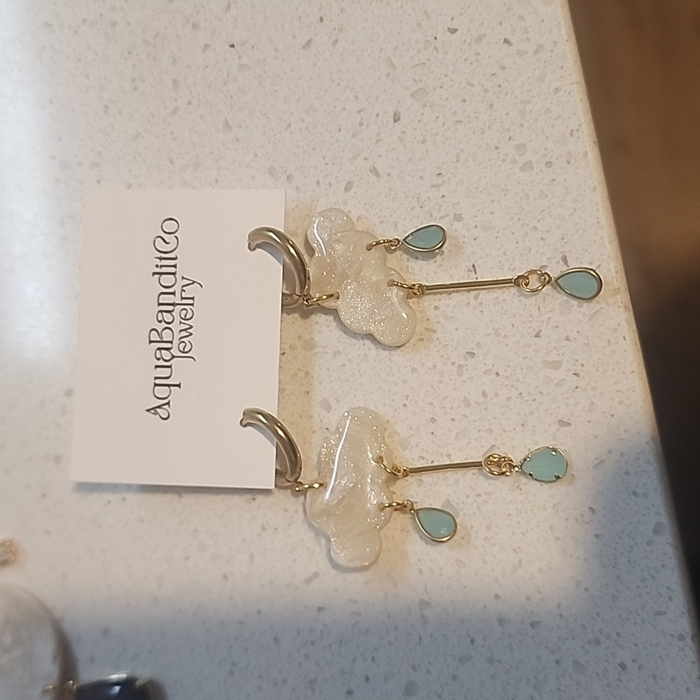 Cloud earrings